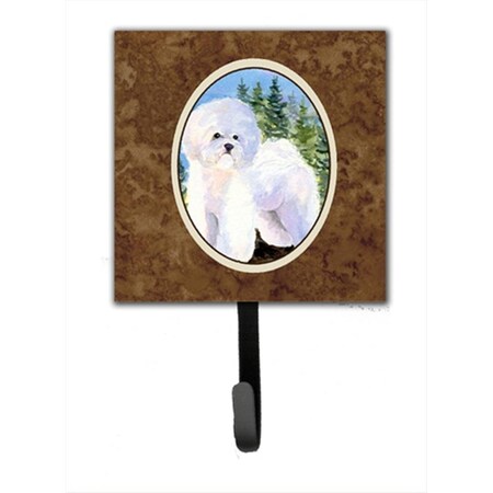 Jensendistributionservices 4.25 x 6 in. Bichon Frise Leash Or Key Hook MI1716501